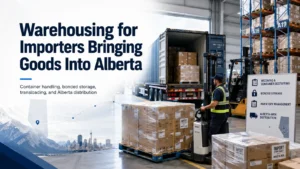 Warehousing for Importers Bringing Goods Into Alberta