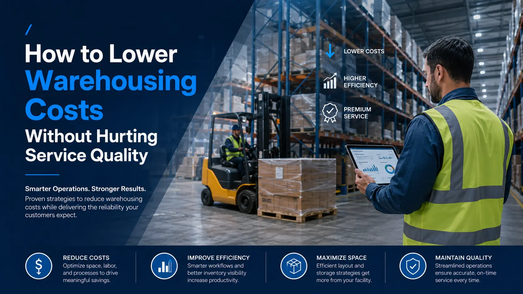 How to Lower Warehousing Costs Without Hurting Service Quality