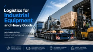 Logistics for Industrial Equipment & Heavy Goods in Calgary