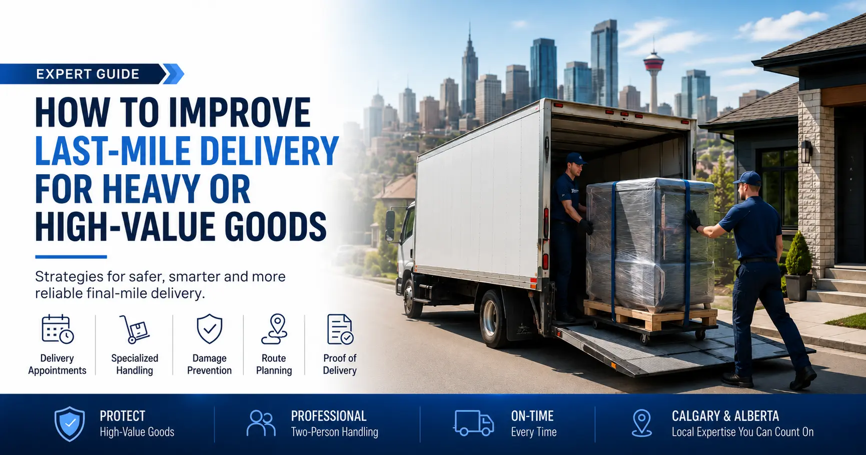 How to Improve Last Mile Delivery for Heavy High-Value Goods